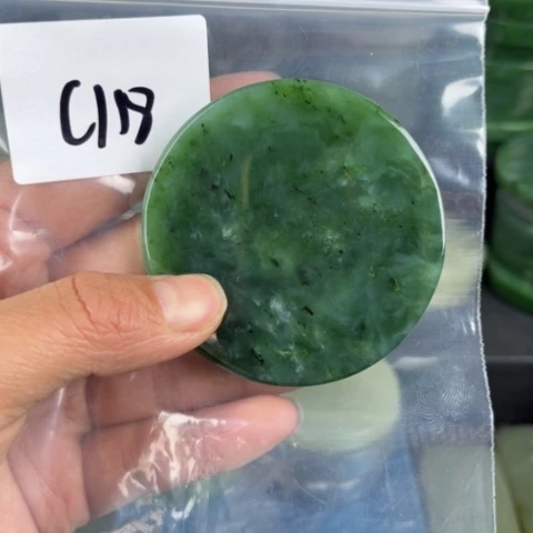 和田玉珠宝半成品未镶嵌