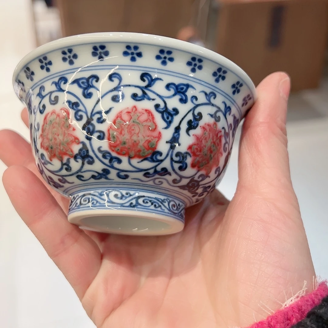 不晓堂柴窑青花釉里红