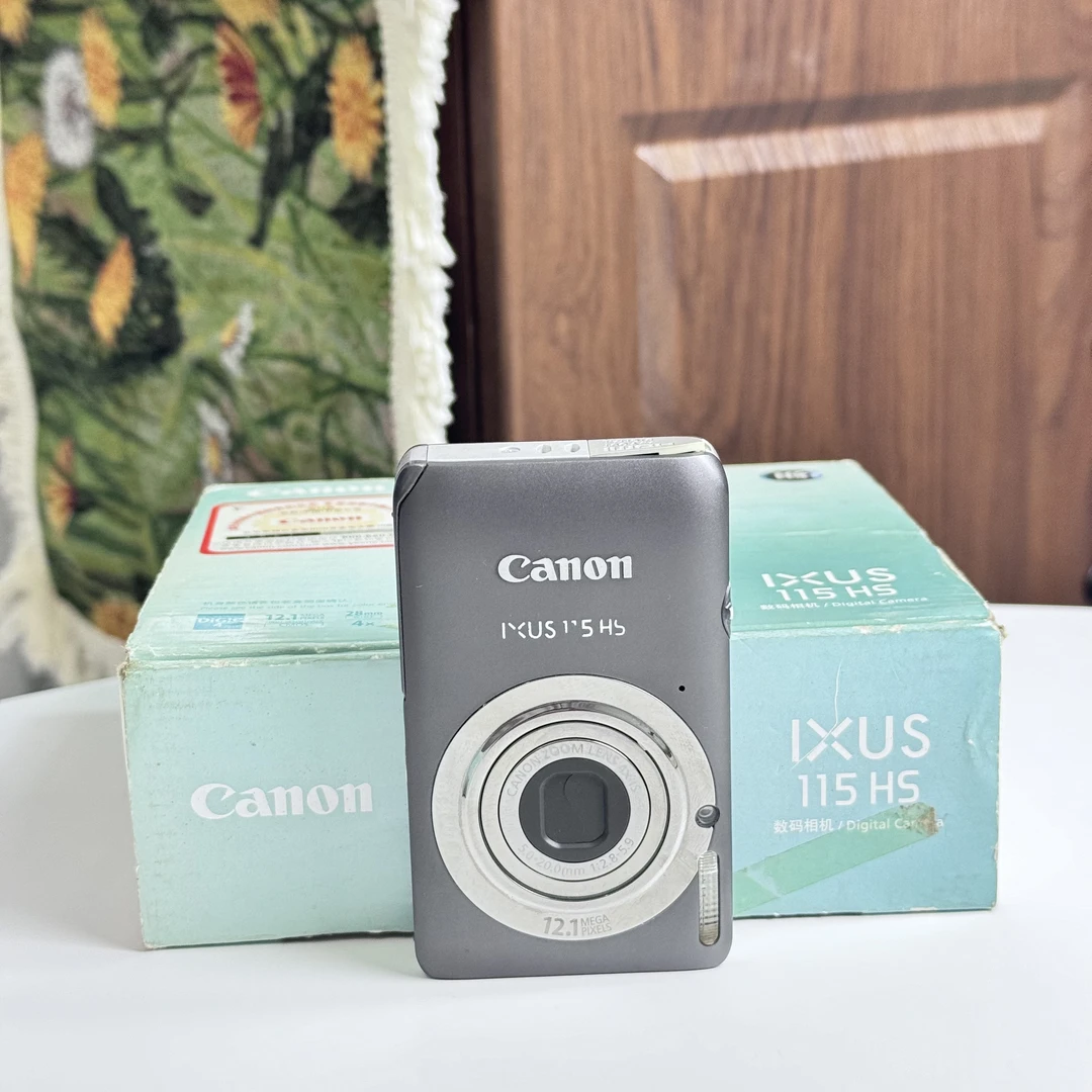 9新 Canon/佳能 ixus115可实况灰色原盒1210w像素4倍变焦ccd相机