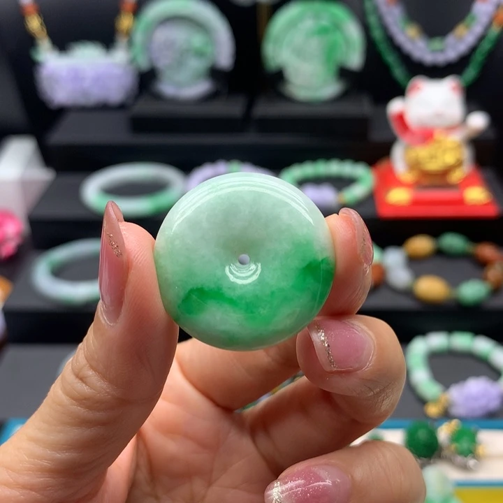 颈饰未镶嵌翡翠翡翠扣子