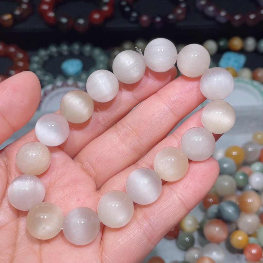 水晶手链未镶嵌兔毛手链