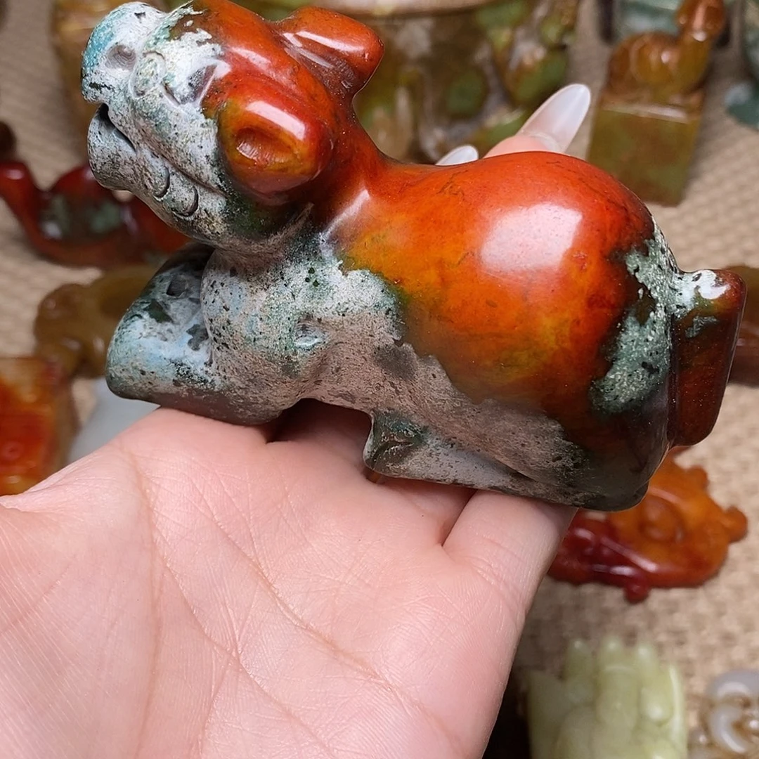 未镶嵌蛇纹石玉颈饰