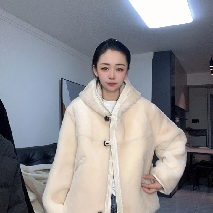 绵羊皮美丽奴皮毛一体M125斤内