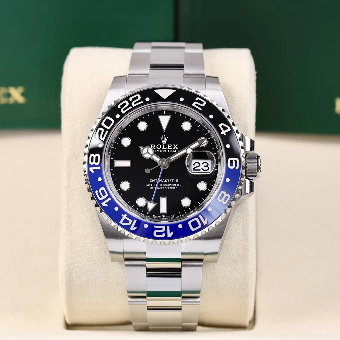 99新 Rolex/劳力士 126710 40mm 板带国米圈 2025年9月保卡