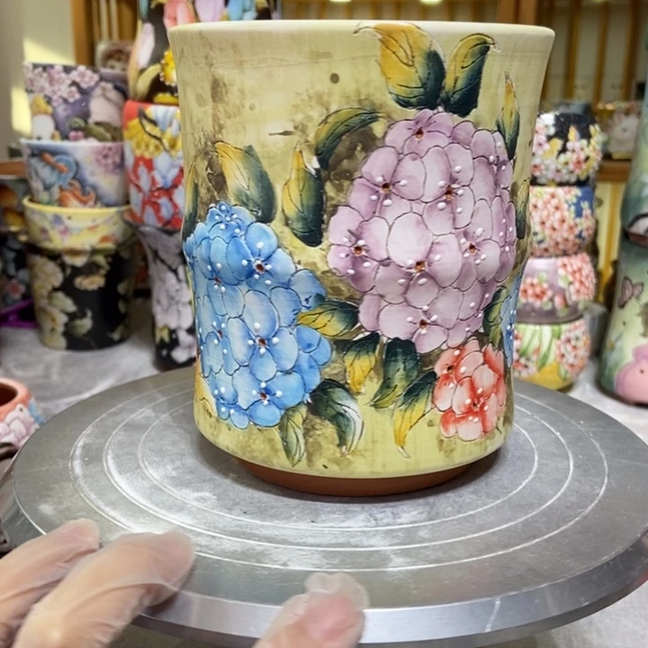 景德镇艺术手绘作品