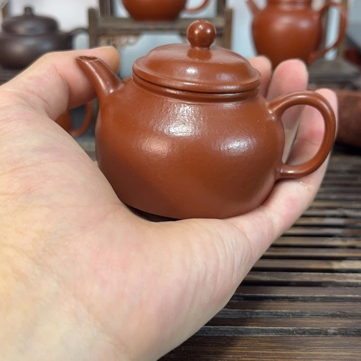 紫砂茶壶原矿紫砂手工制作