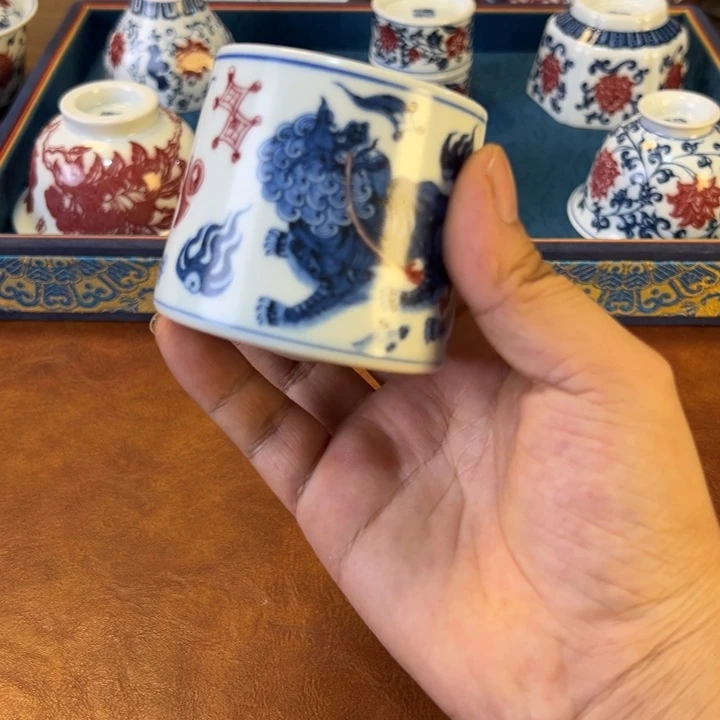 摆件景德镇茶器啊百宝箱