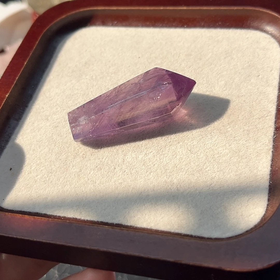 未镶嵌珠宝半成品水晶68巴西紫水晶权杖