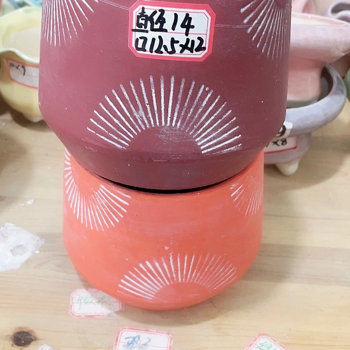 花盆陶瓷全场12包邮