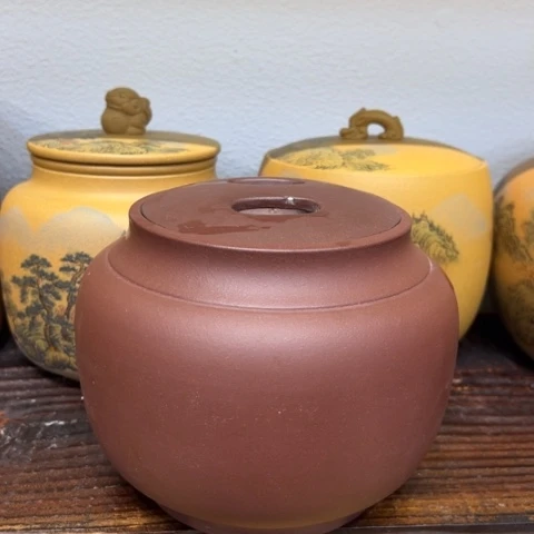【闪购商品】紫砂茶叶罐