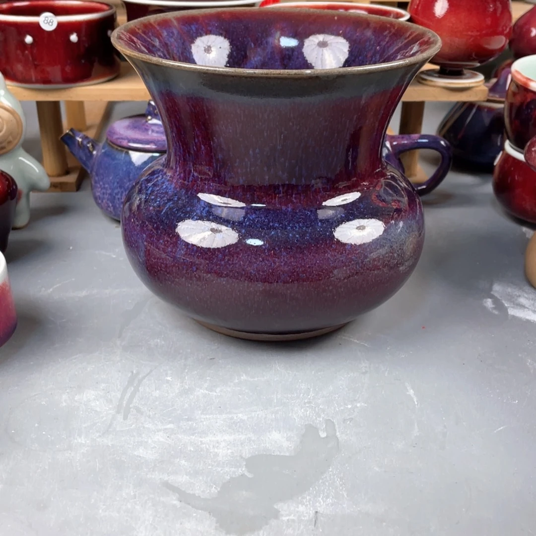 瓷片纯手工制作……微微瑕