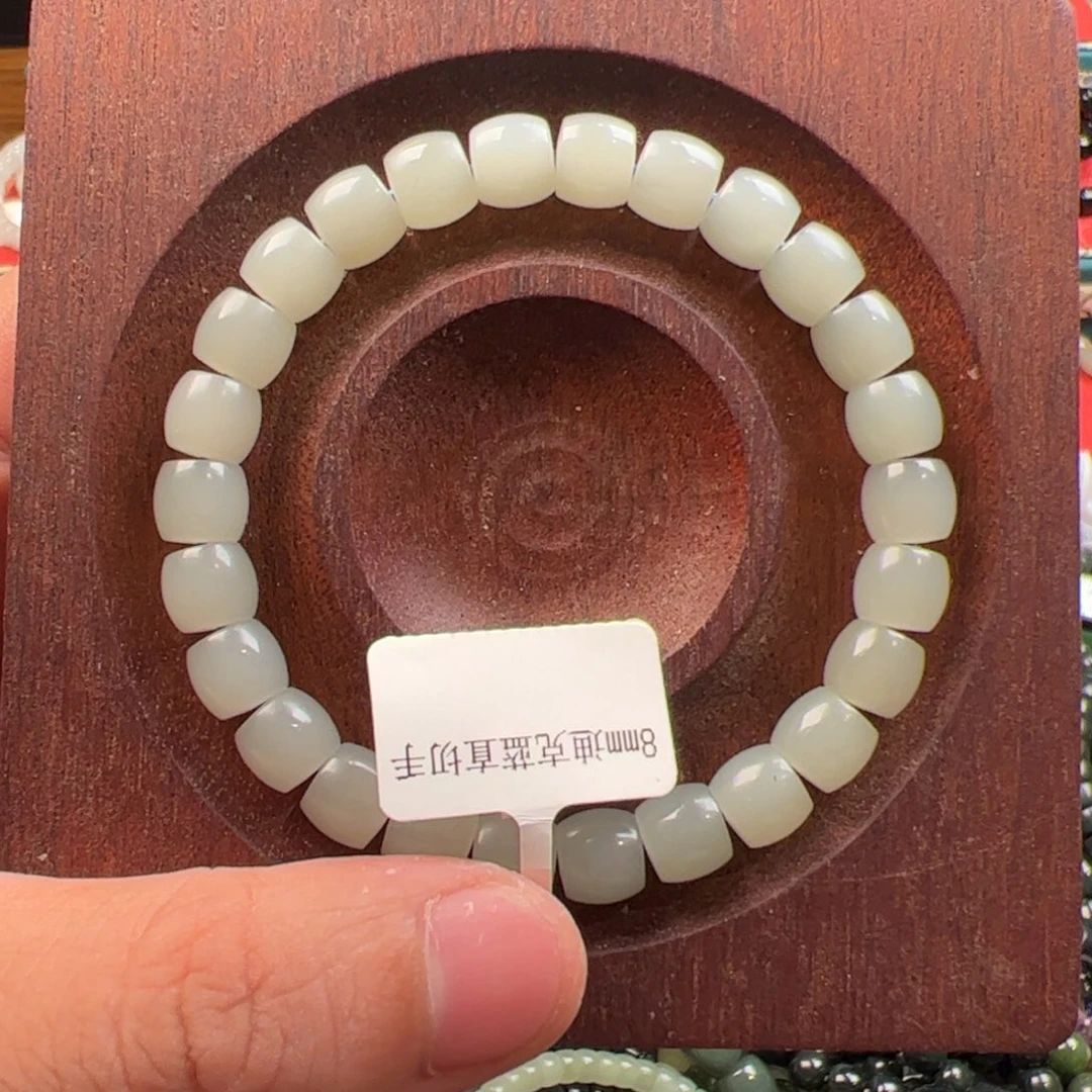 和田玉未镶嵌吊坠(不含链)