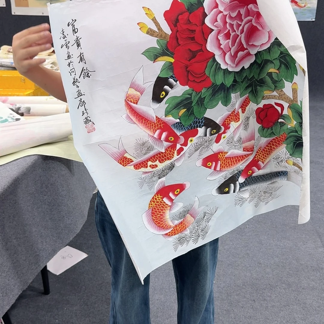 国画非常精美的一副作品