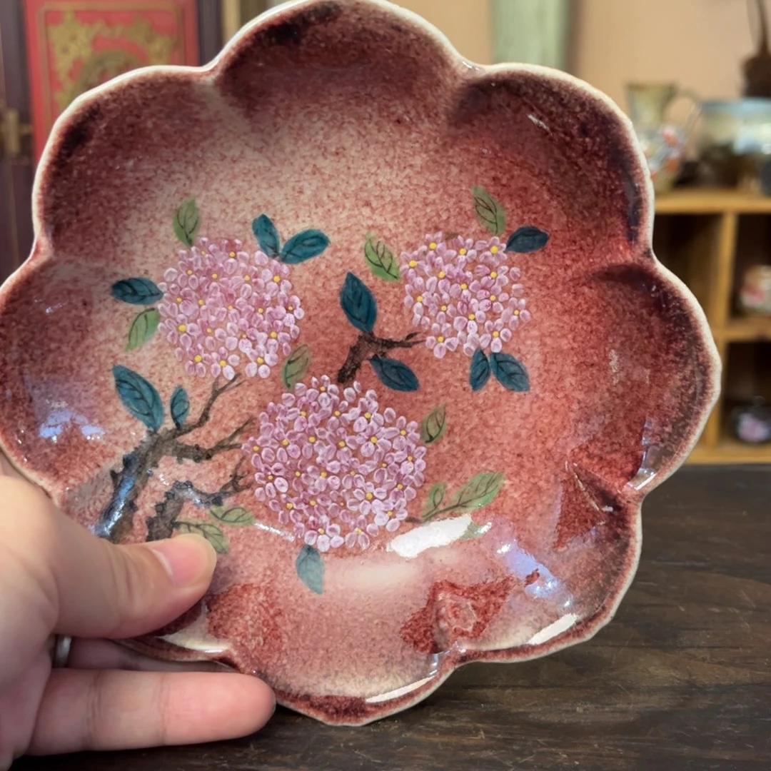 柴烧手工手绘陶瓷