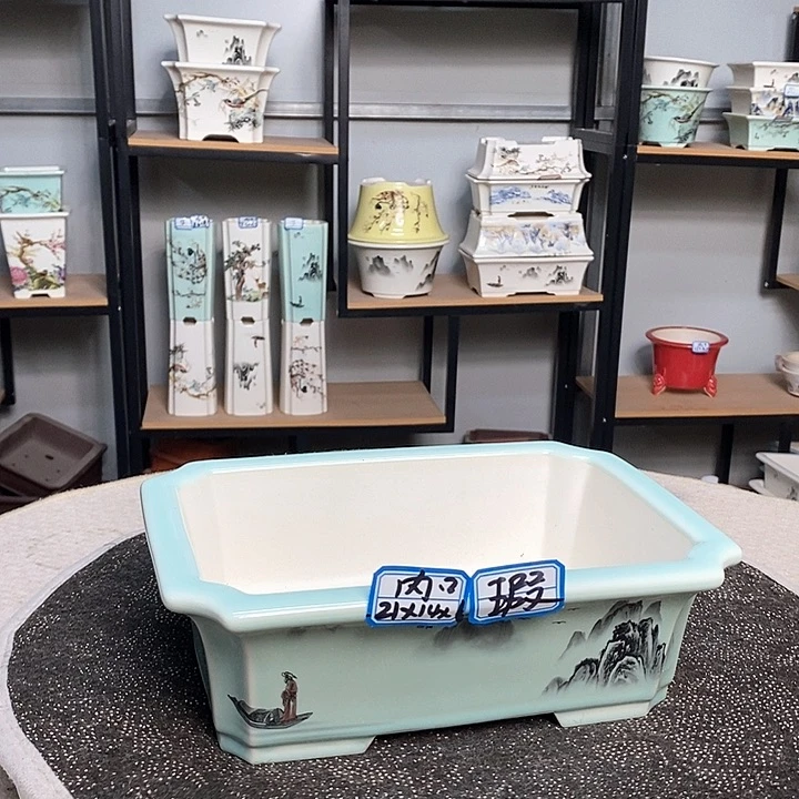 紫砂的花盆很漂亮6