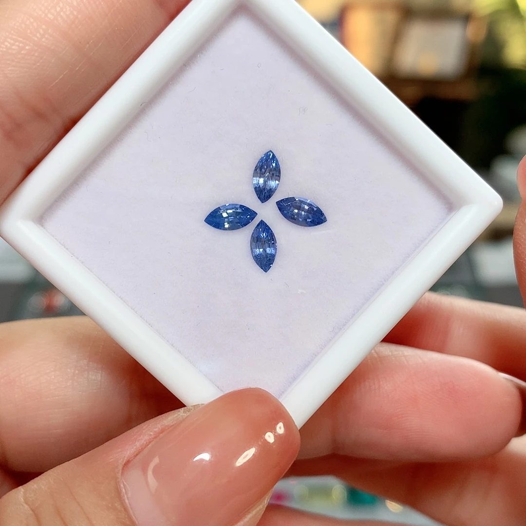 【闪购商品】蓝宝石裸石未镶嵌蓝宝石马眼裸石