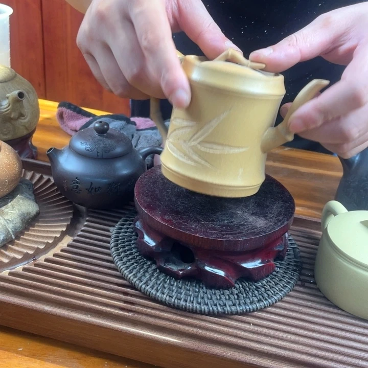 茶壶紫砂处理一个