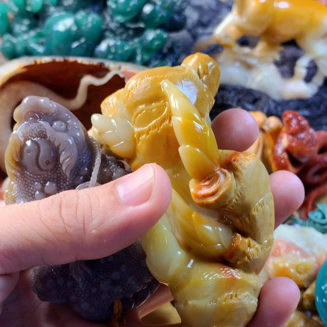 【闪购商品】寿山石y**月寿山石纯手工雕刻