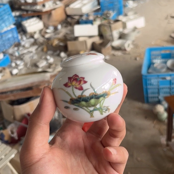 碗陶景德镇高温细白瓷餐具