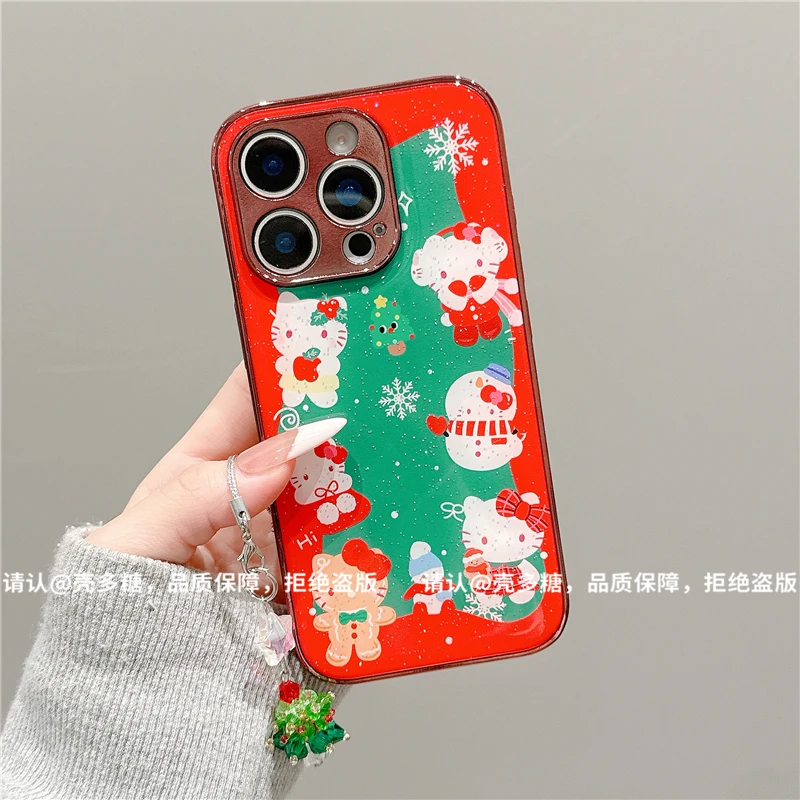 电镀水凝壳酒红适用苹果iPhone17/华为荣耀/OPPO/VIVO/小米手机壳