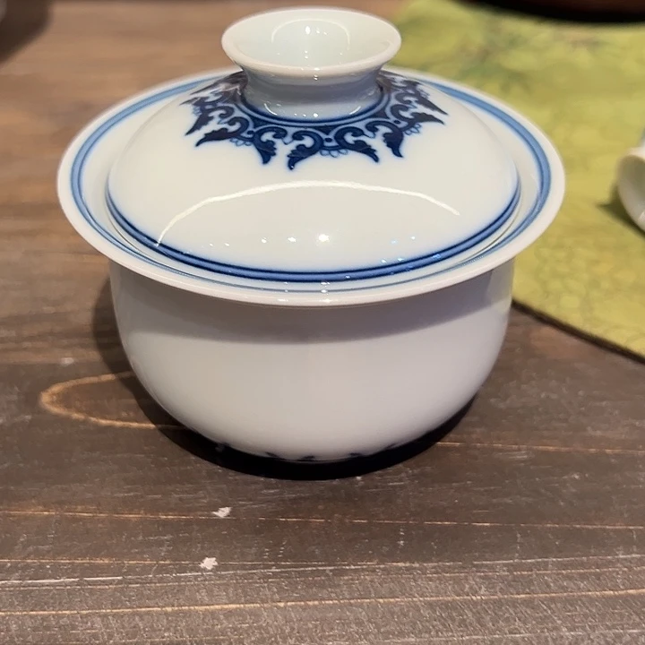 阿*钟家窑柴窑素胎盖碗