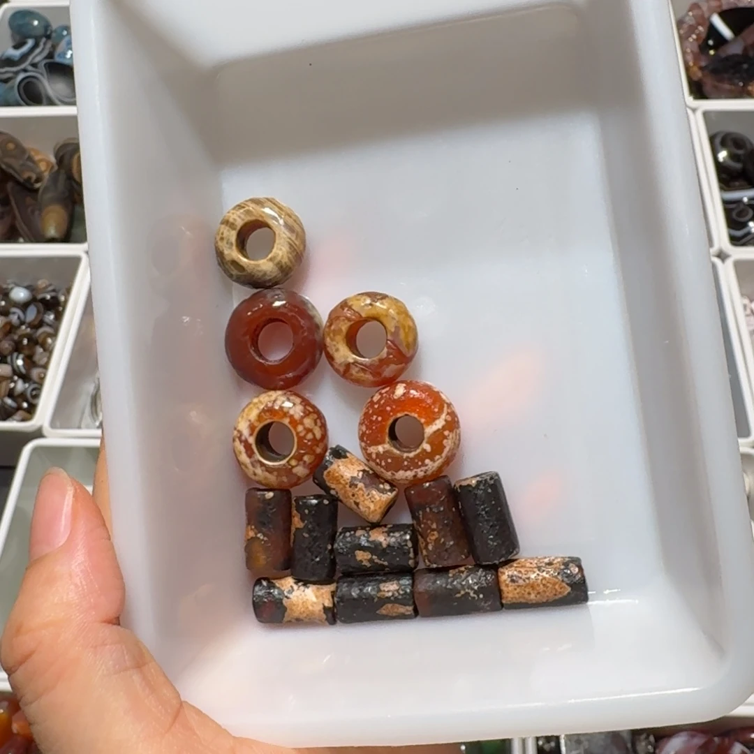 未镶嵌玛瑙/玉髓珠宝半成品