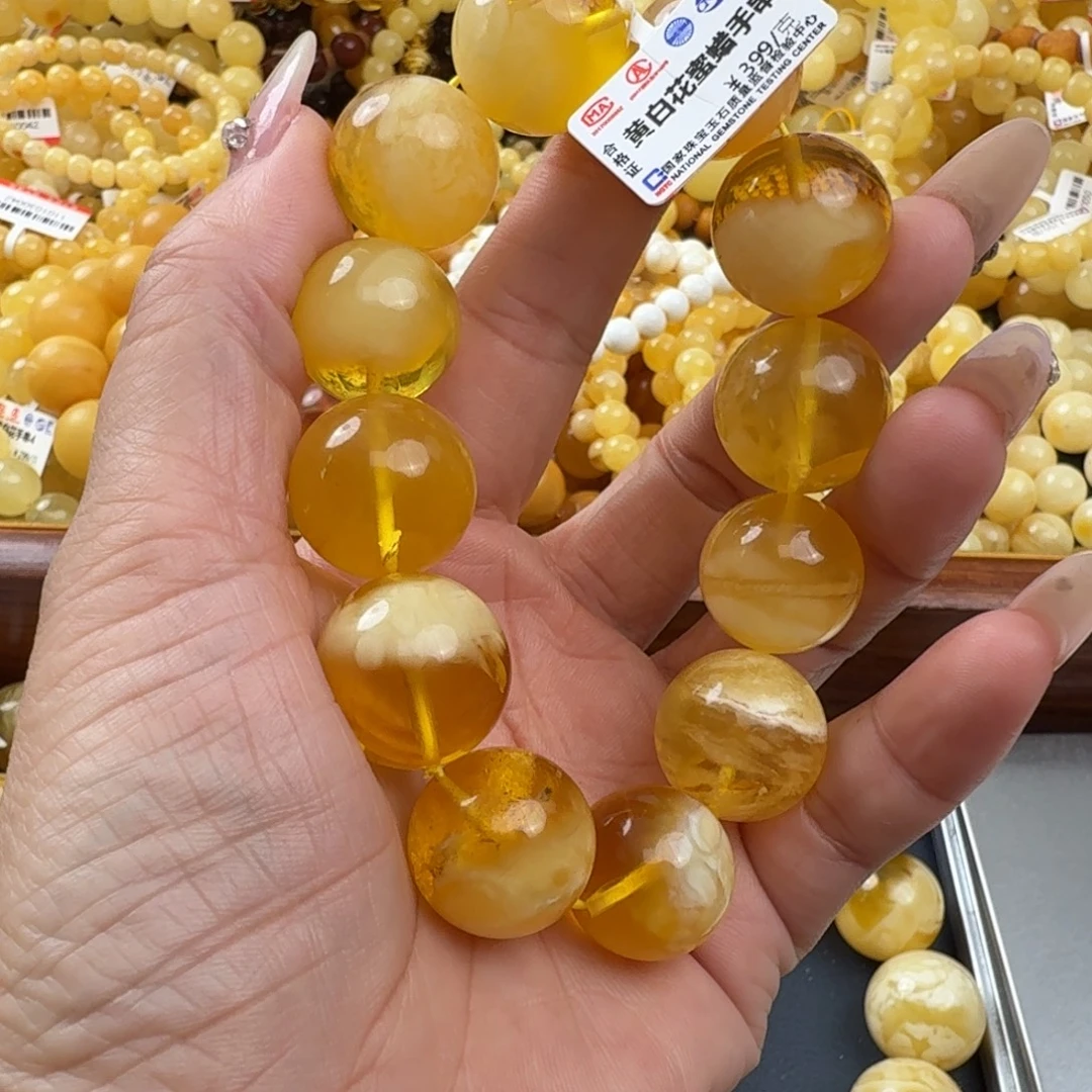 琥珀未镶嵌珠宝奇石