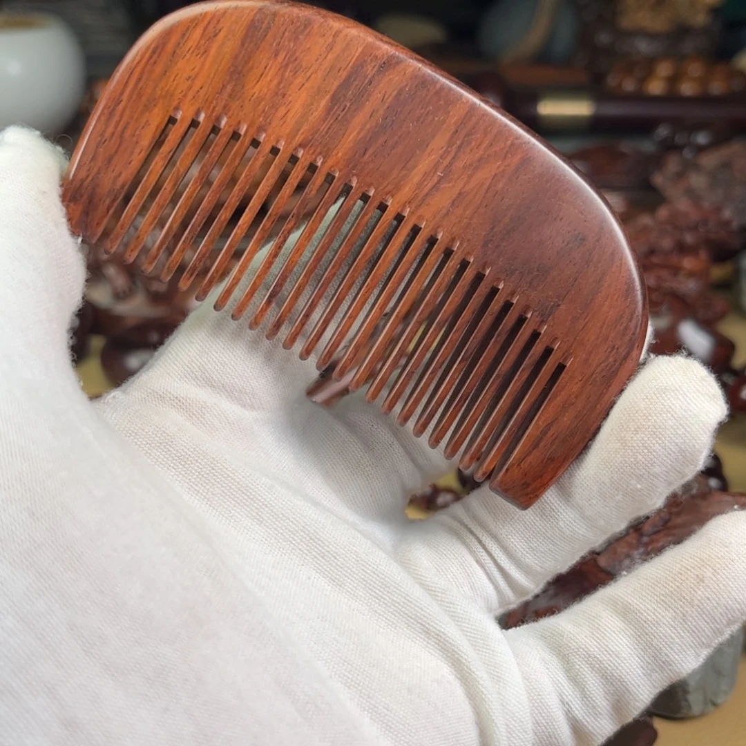 黄花梨/降香黄檀把件梳子