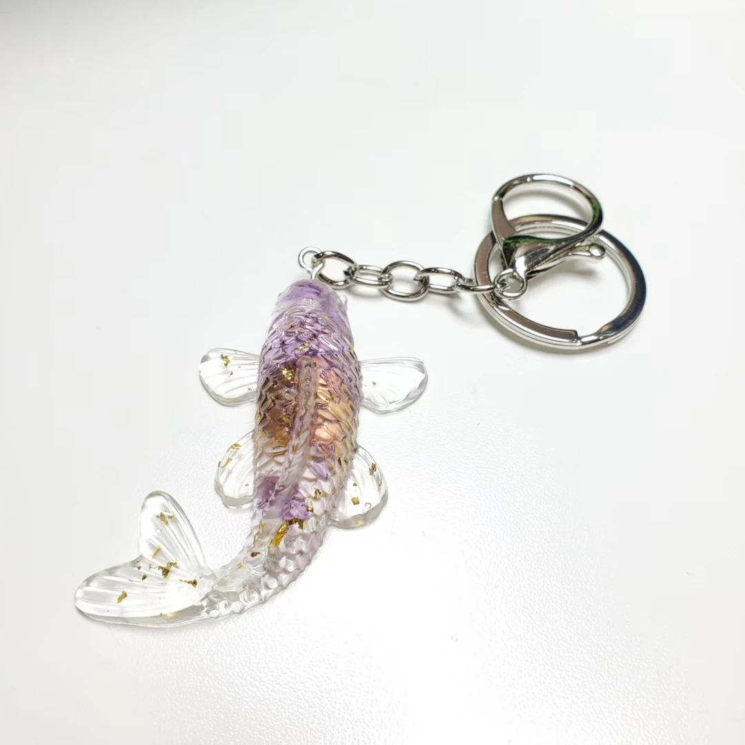 S620【赵小姐】时尚紫水晶钥匙扣