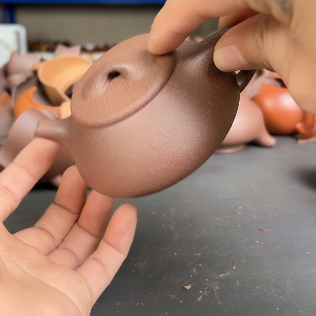 茶壶紫砂李丹底槽清全手小景舟