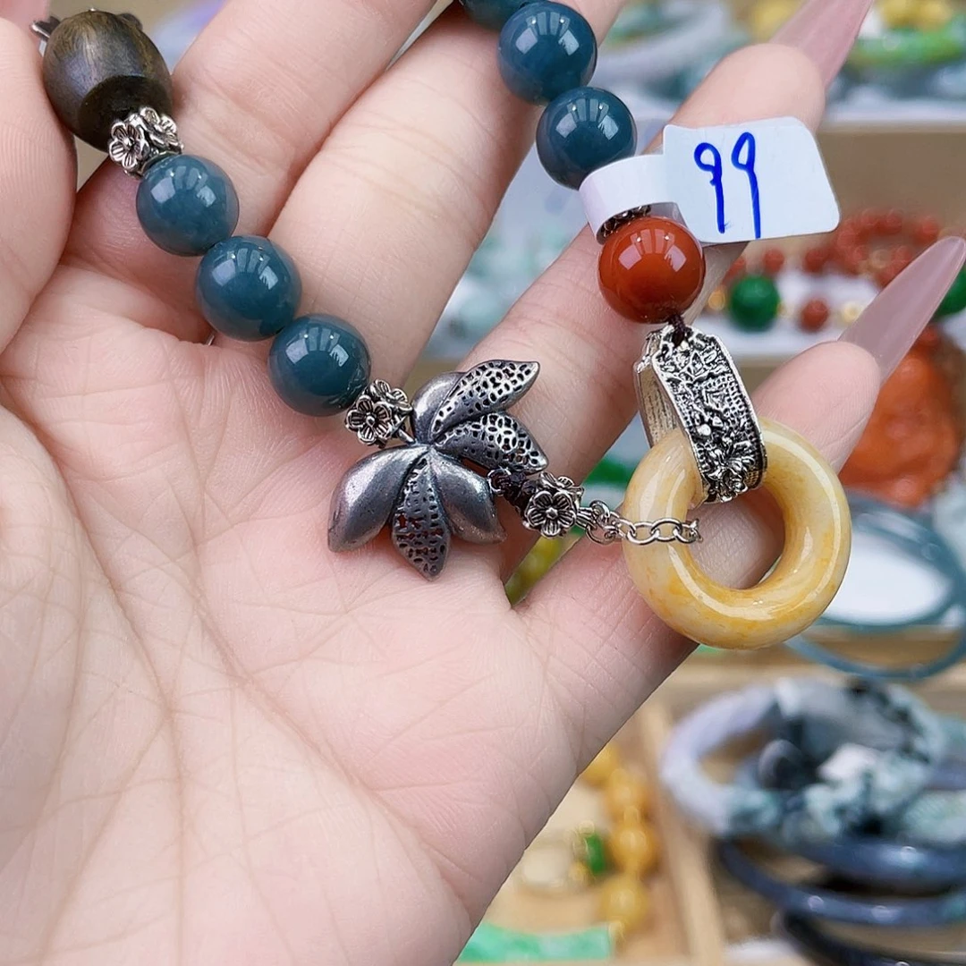 翡翠未镶嵌手链手链