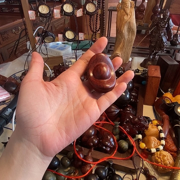 花梨木类紫檀元宝孤品