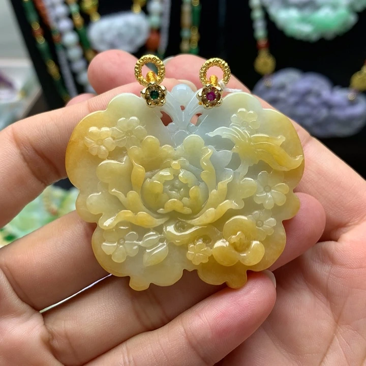颈饰未镶嵌翡翠翡翠