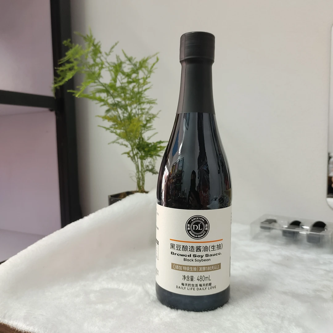 【DL同款】黑豆酿造酱油480ml