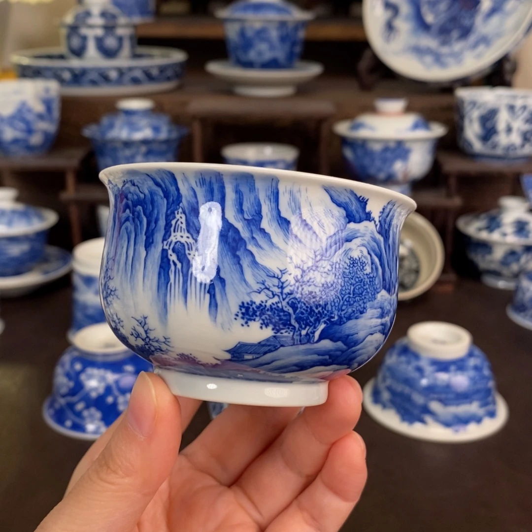景德镇陶瓷手工手绘