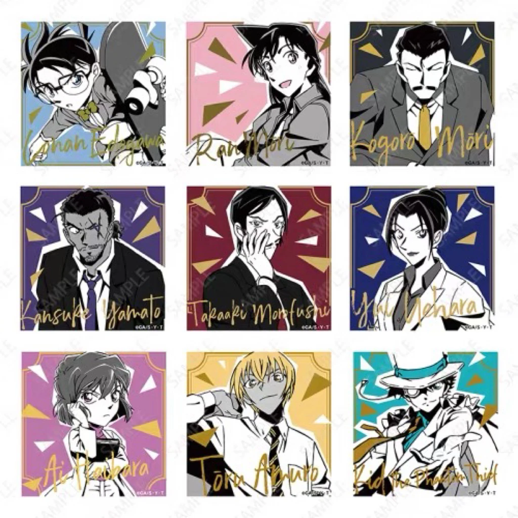 【嘟嘟代拆】名侦探柯南 神秘档案收藏系列方吧唧 随机一个