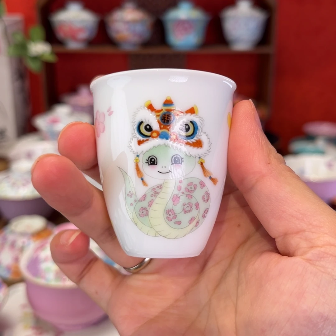 景德镇纯手绘陶瓷茶具