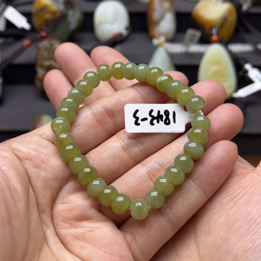 和田玉手串未镶嵌