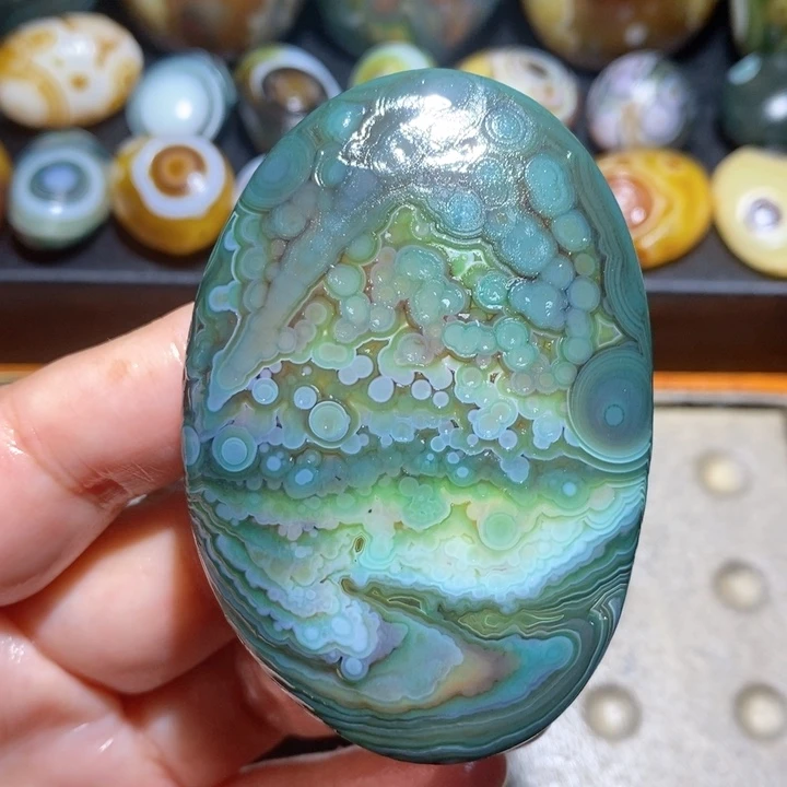 未镶嵌玛瑙/玉髓珠宝半成品76