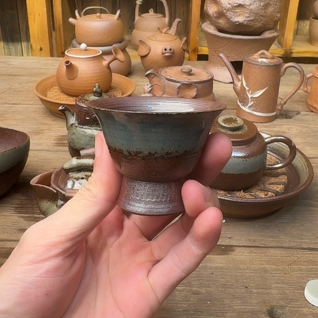 原矿老岩泥茶器系列
