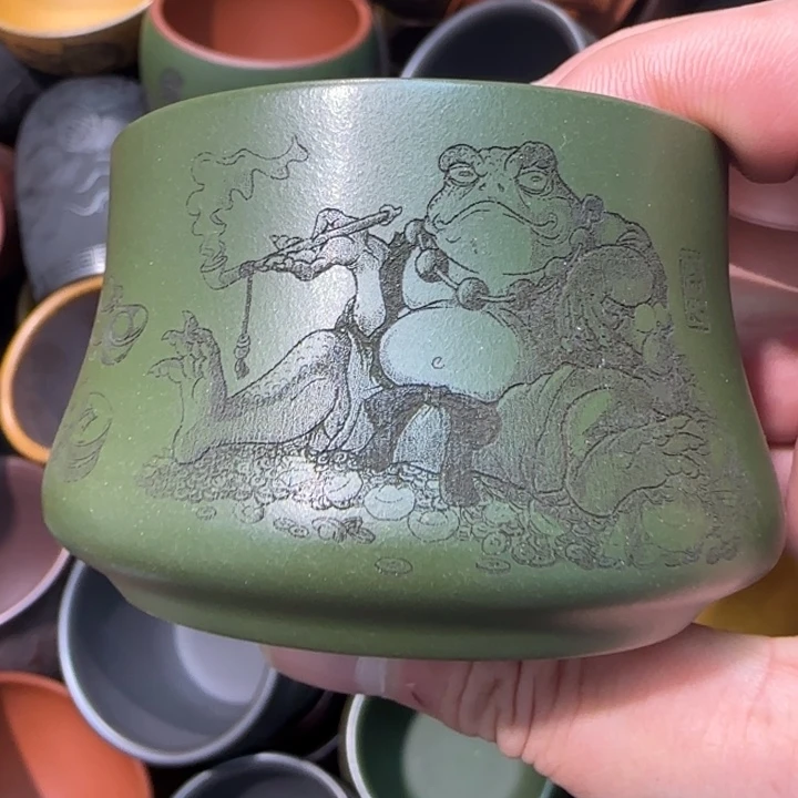 茶杯紫砂全手工制作工艺