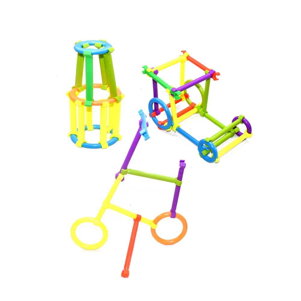 儿童特大号聪明棒积木塑料拼装幼儿园早教益智力百变创意玩具论斤