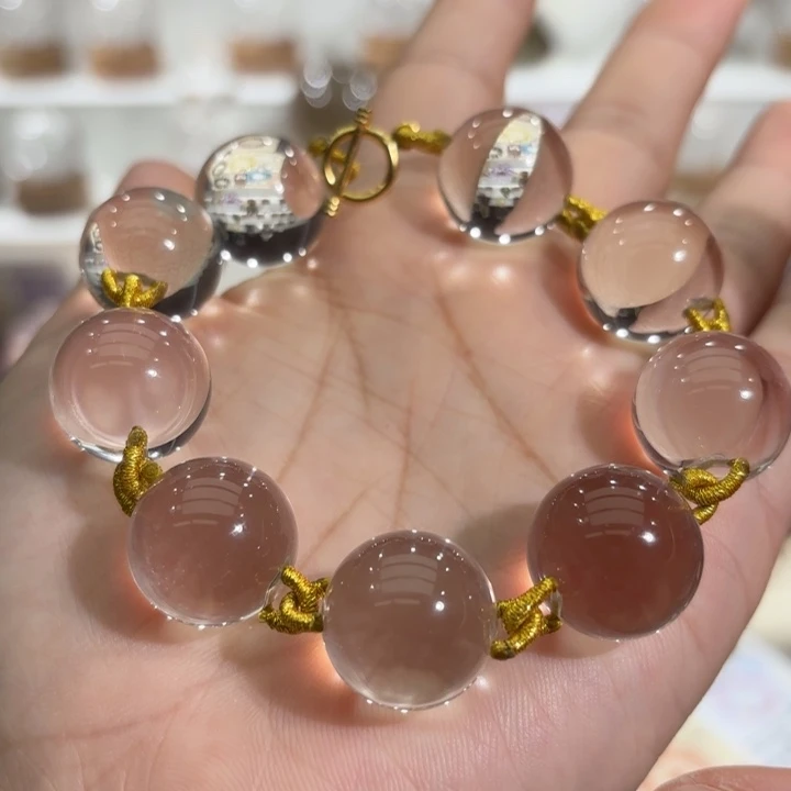 水晶手链未镶嵌手串17