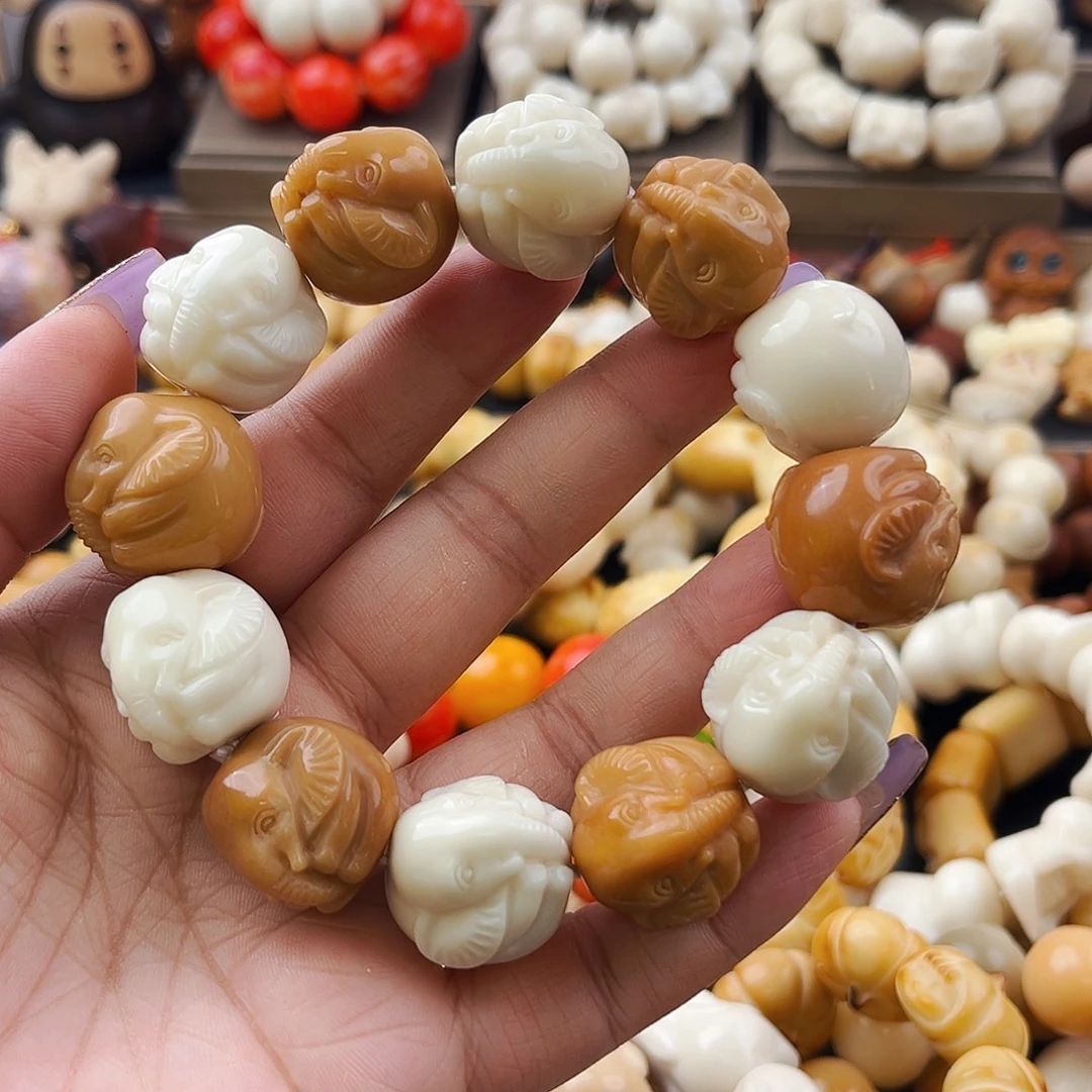 菩提根/象牙果手串小象