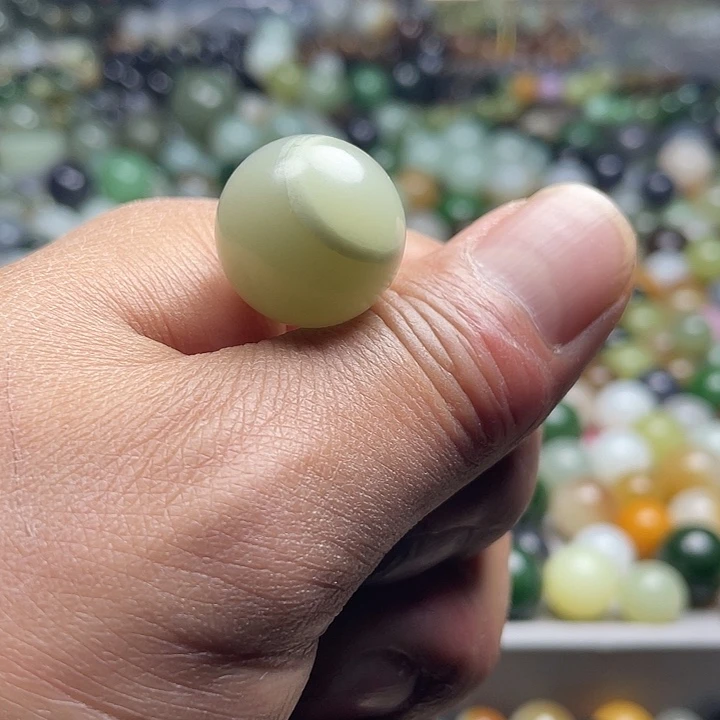 未镶嵌和田玉车挂莲**童