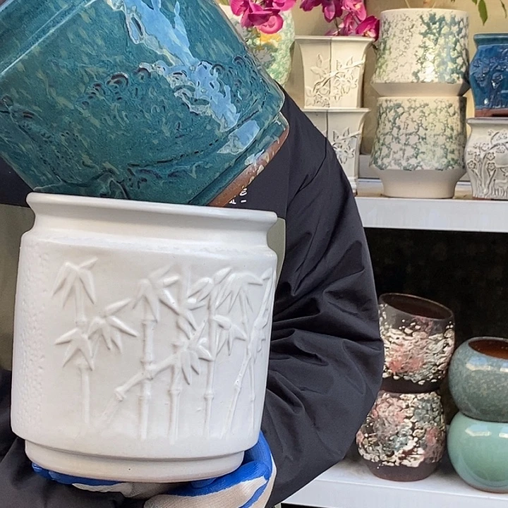 紫砂花盆口口20高20福利