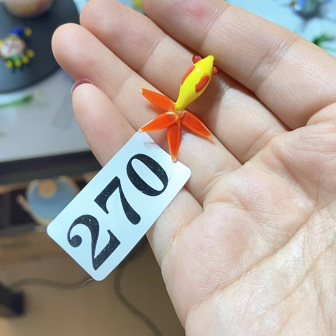 琉璃手工艺品?*食金鱼