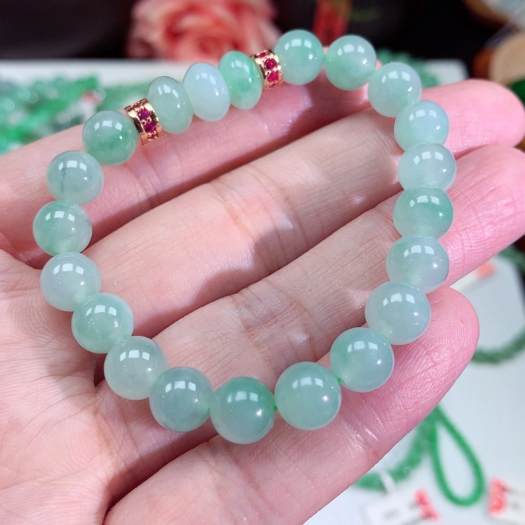 未镶嵌手链翡翠翡翠