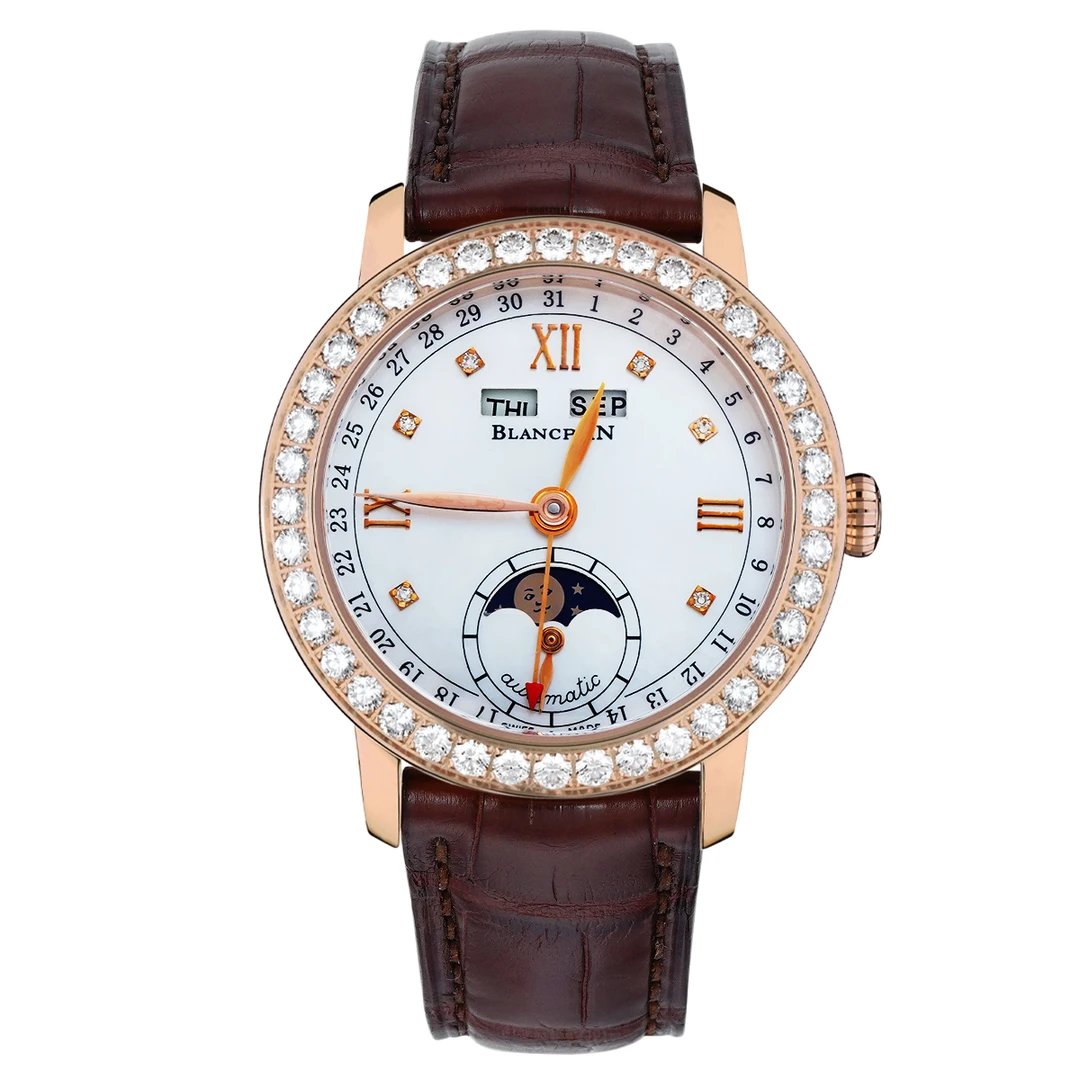99新 Blancpain 宝珀女装系列2360-2991A-55B腕表/WHT030201