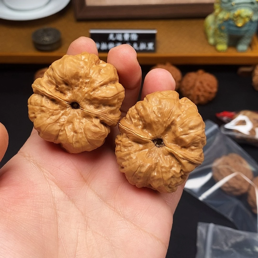 夜***星把件文玩核桃蛤莫258